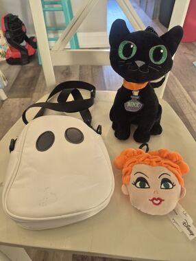 Hocus Pocus Bundle And Ghost Crossbody Bag Plush Hocus Pocus Collectors